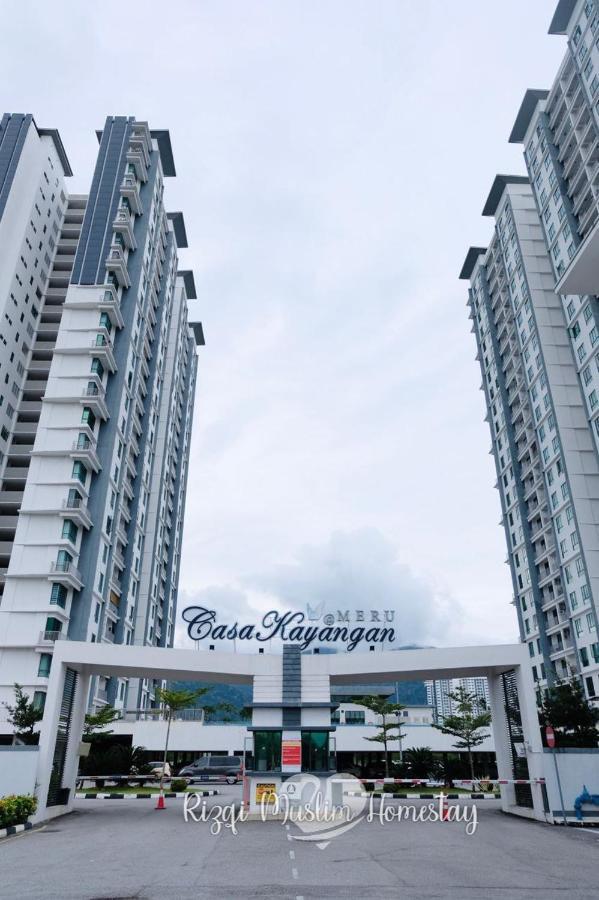 Rizqi Muslim Homestay Meru Casa Kayangan Ipoh Ngoại thất bức ảnh